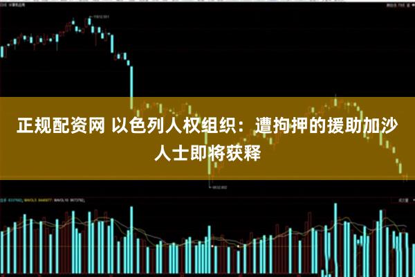 正规配资网 以色列人权组织：遭拘押的援助加沙人士即将获释